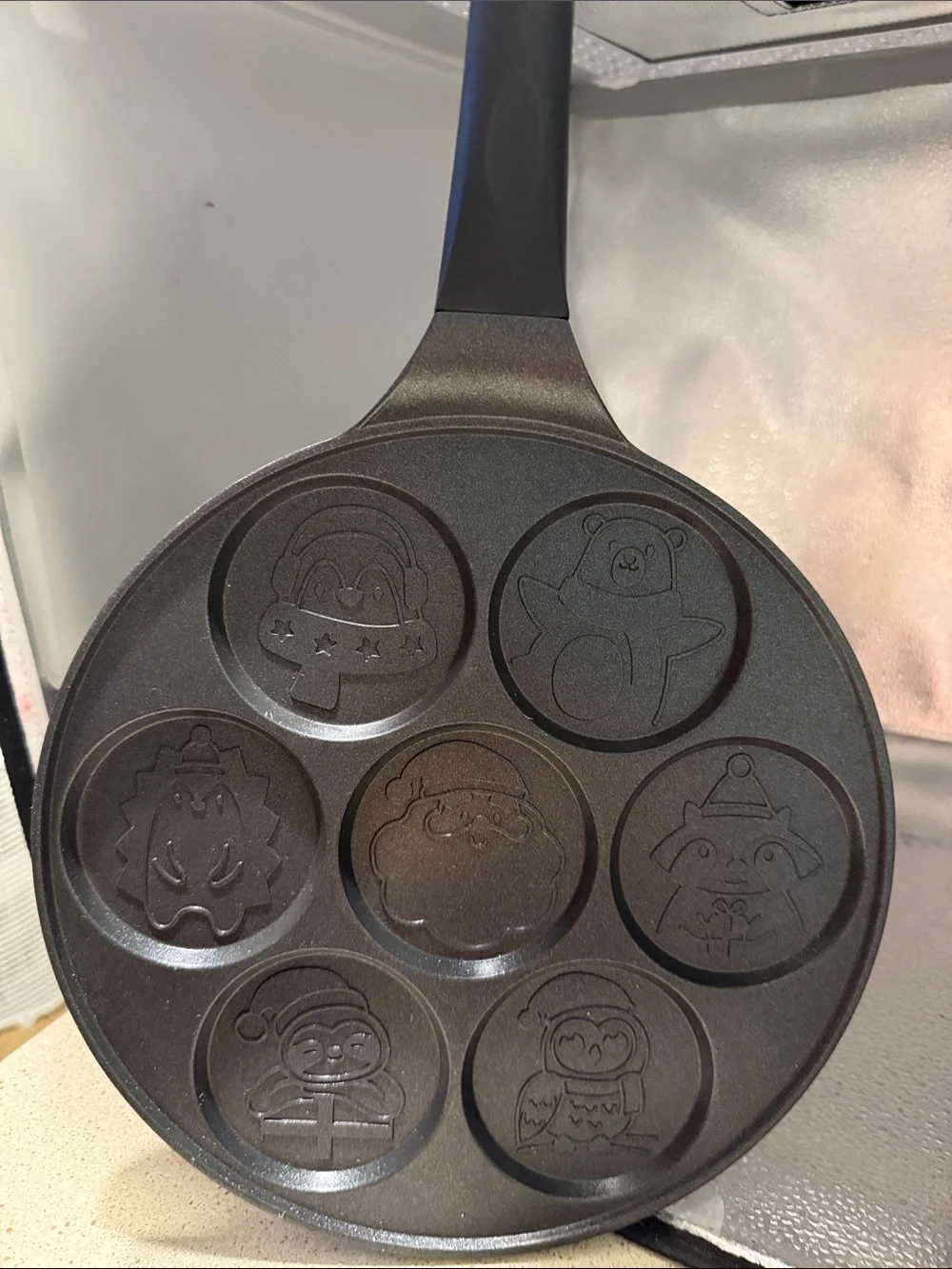 Crofton Holiday 3 inch mini pancake aluminum grill